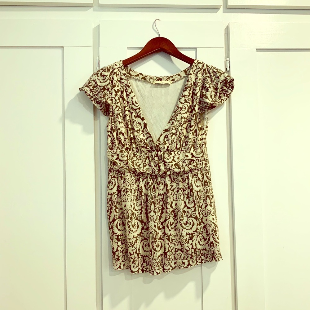 Weston Wear Anthropologie Peplum Top